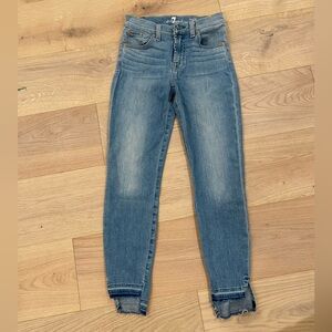 7 for All Mankind Ankle Gwenevere Skinny Jeans